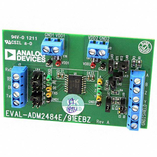 EVAL-ADM2491EEBZ Analog Devices Inc.  Cartes et kits d'évaluation et de démonstration